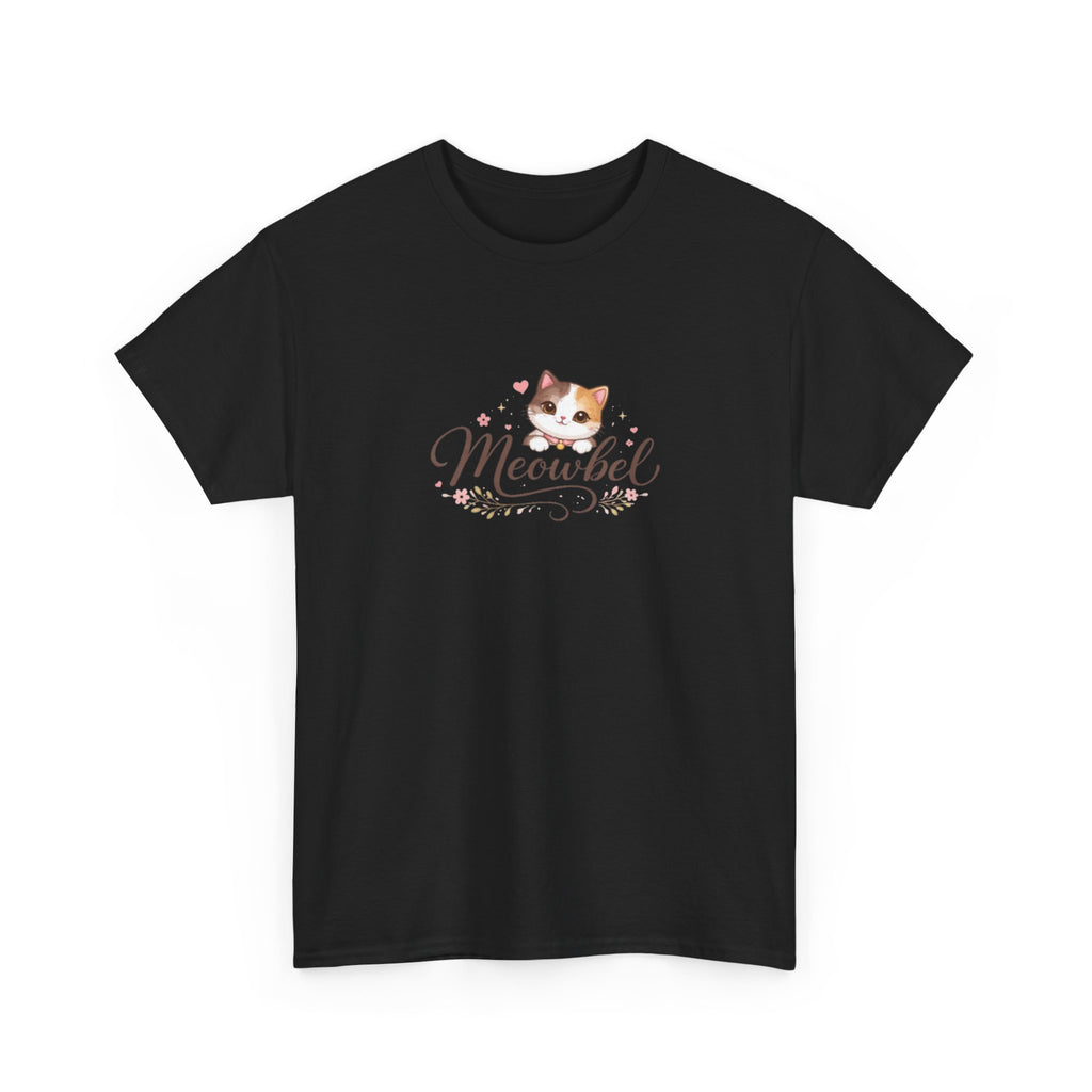 Cat Lover Tee — “Meowbel” Cute Kitten Graphic T‑Shirt